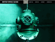 Tablet Screenshot of kootenaydiving.com